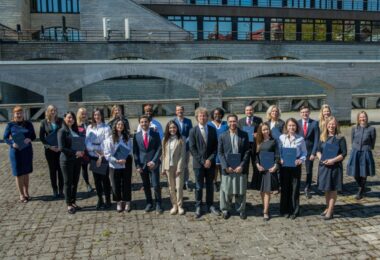 On May 22, the study group 2019/2020 ended their academic journey at Estonian School of Diplomacy